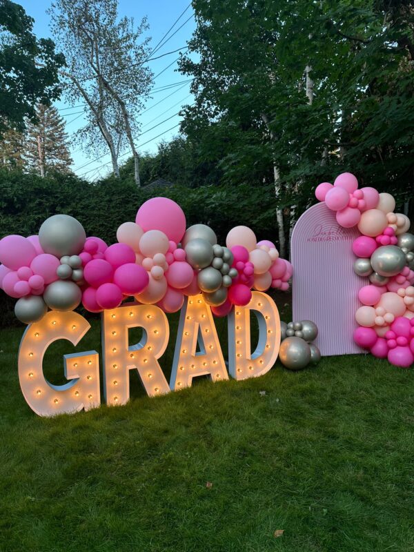 GRAD Marquee Letters Rent