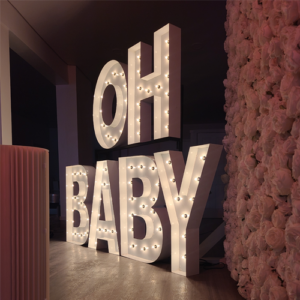 OH BABY Marquee Letters Rental